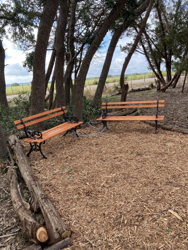 Two benches